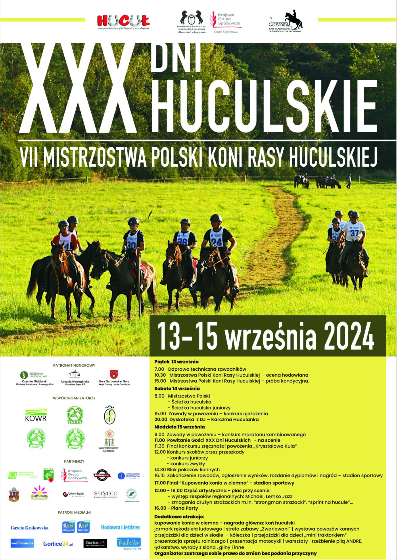 Plakat XXX DH 2024